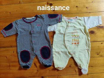 2 pyjamas légers naissance