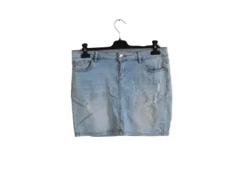 C61 jupe jeans bleu Morgan 42