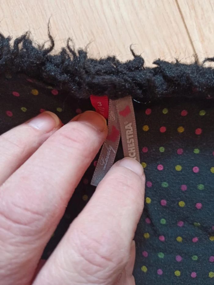 Ensemble gilet sans manche fourrure et t-shirt - photo numéro 6