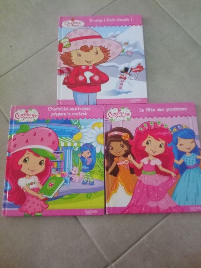 livres Charlotte aux Fraises