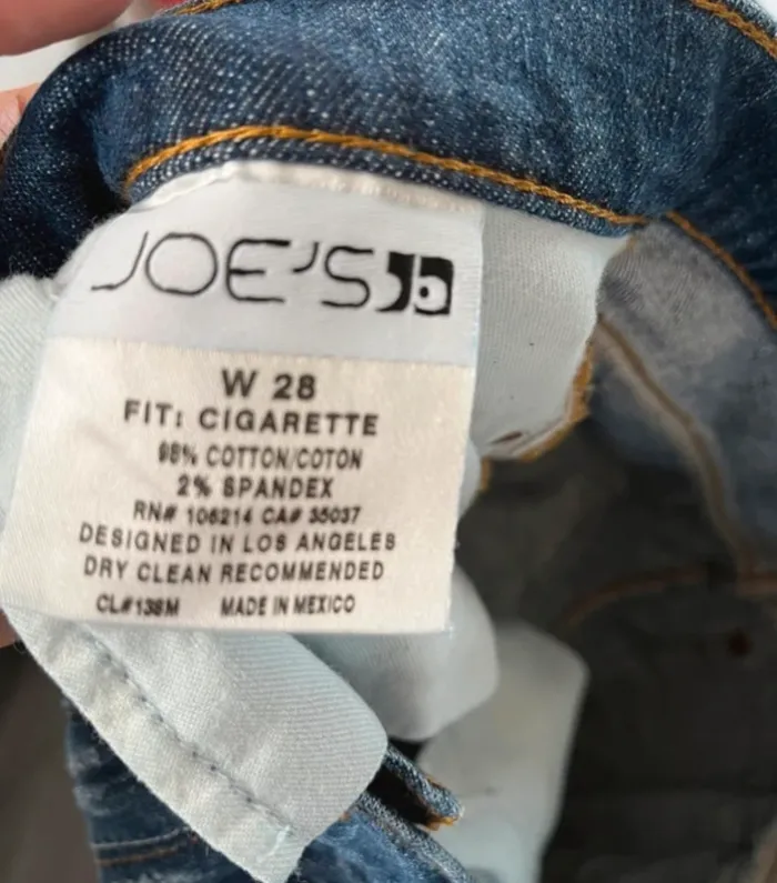 Jean femme taille basse joe´s 55 neuf - photo numéro 6