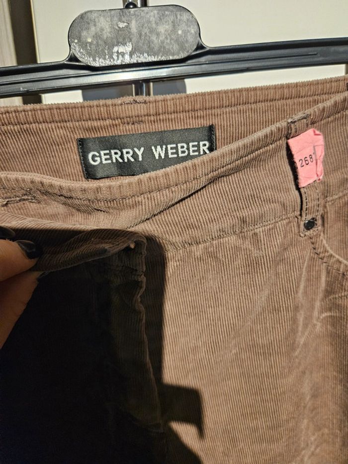 Pantalon Gerry Weber 38 marron - photo numéro 3