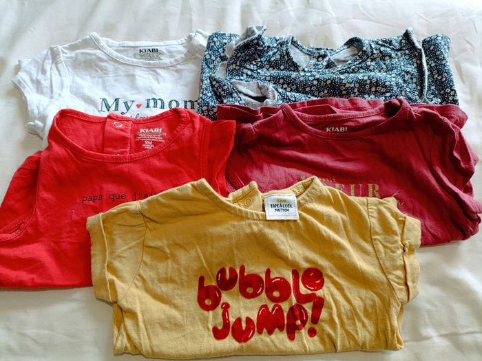 T-shirt manches courtes 9 mois