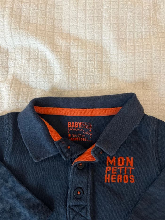 Polo manche longue tape à l’œil 9 mois - photo numéro 2