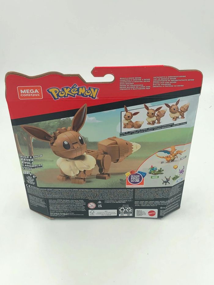 Coffret Mega Construx Mattel Pokemon Évoli 215 pièces Neuf - photo numéro 2