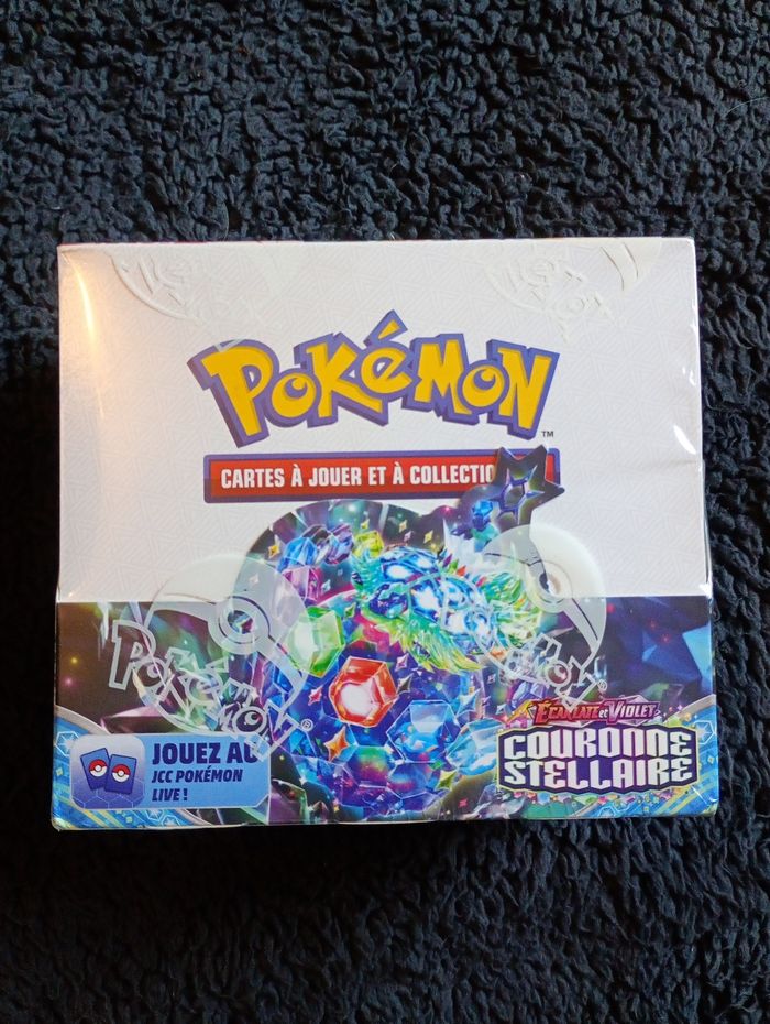 Pokémon Display Couronne Stellaire – 36 boosters FR scellée