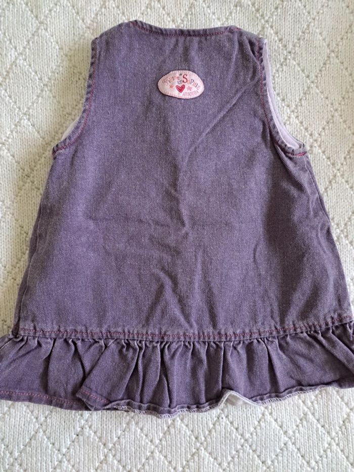 Lot robes été sans manches Sucre D'orge et Absorba fille 6 mois - photo numéro 5