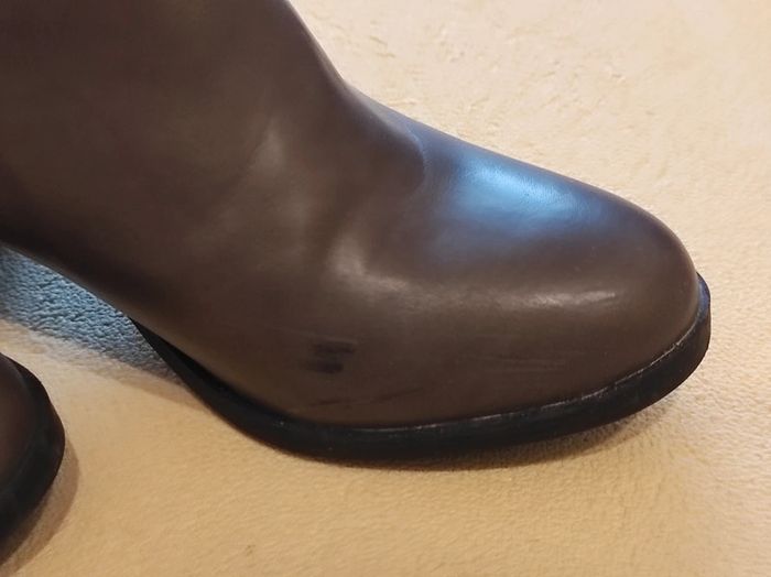 Bottines marron glacé - photo numéro 6