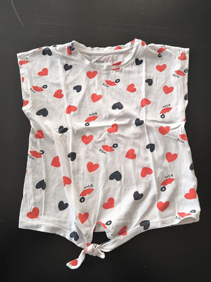 T-shirt manches courtes 6 ans