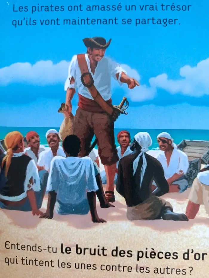 Livre sonore écoute les bruits des pirates - photo numéro 6