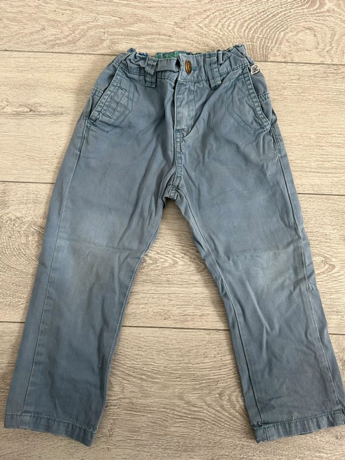 Pantalon chino bleu ciel Tape à l’œil 2 ans
