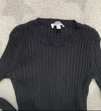 Pull maille côtelé