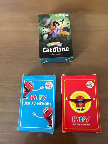 3 jeux de cartes Mc Do NEUFS