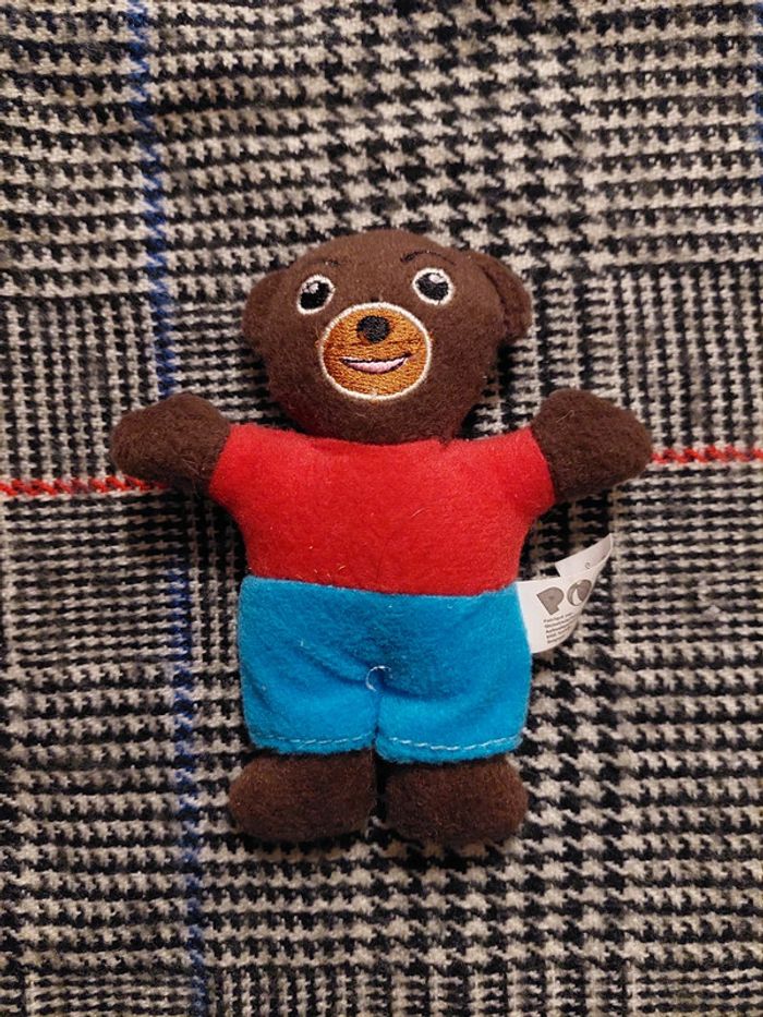 #P1 - Editions Bayard Popi - peluche petite ours brun