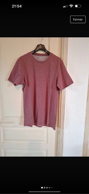 T-shirt slim manches courtes