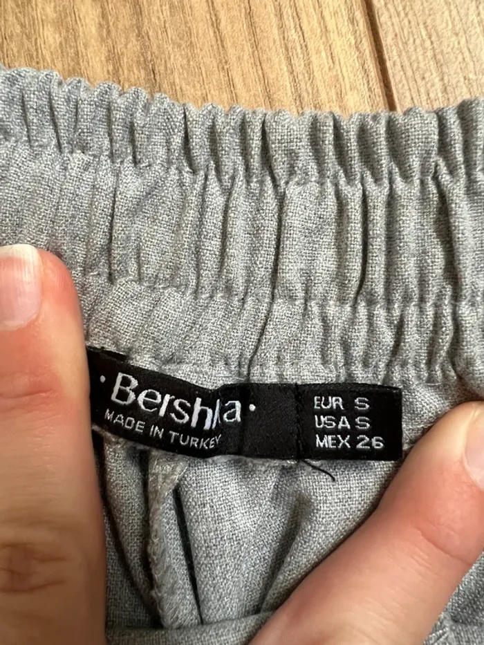 Pantalon droit Bershka femme - photo numéro 4