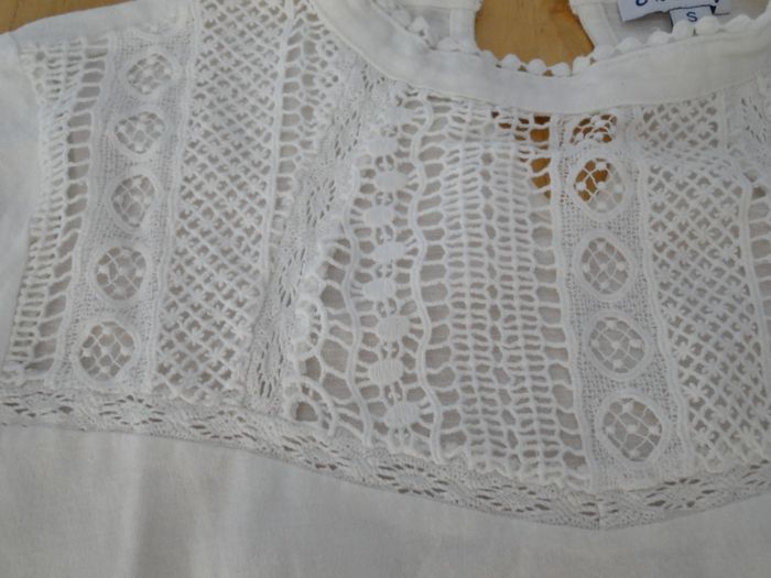 Haut manche longue type dentelles - photo numéro 4