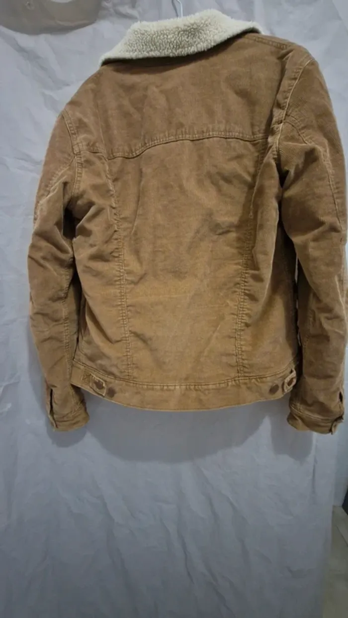 Vestes homme wrangler marron polaire - photo numéro 8