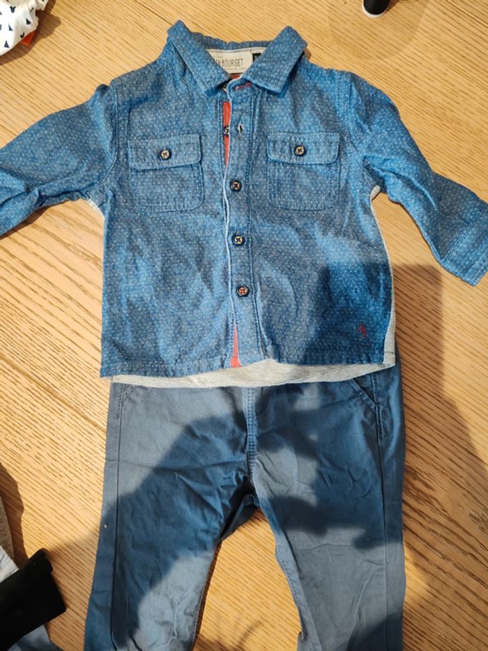 Lot 12 vêtement bébé garçon