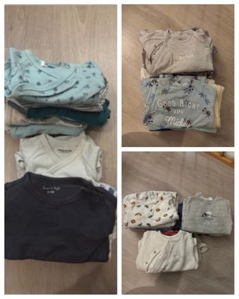 22 bodys + 30 pyjamas