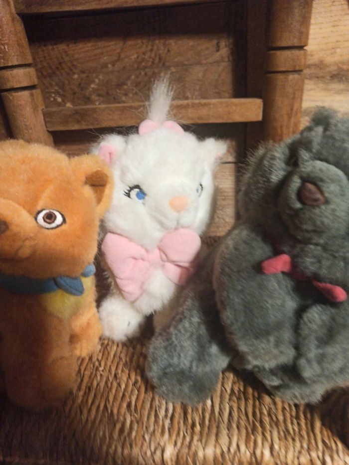 Peluche vintage les Aristochats tbe - photo numéro 3