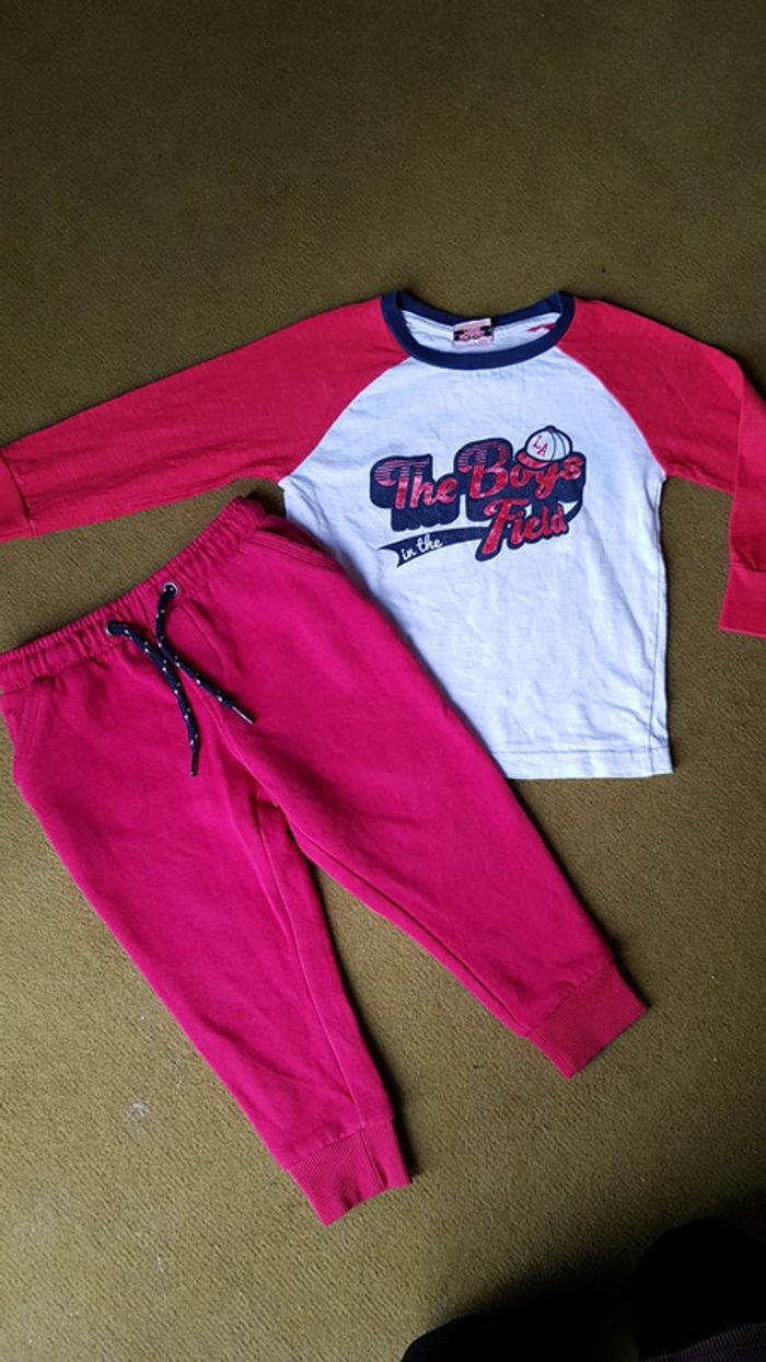 Ensemble 2 pièces jogging et haut garçon 2ans hiver tape à l'oeil