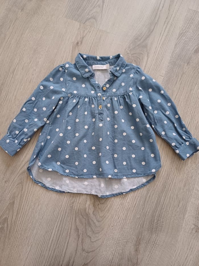 Lot blouse, chemise et robe manches longues - photo numéro 2