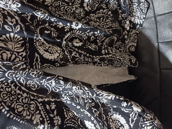 robe chemise manches longues avec fentes latérales Taille Unique - photo numéro 4