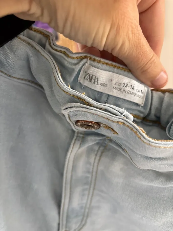 Tenue jean et haut Zara 13/14 ans - photo numéro 3