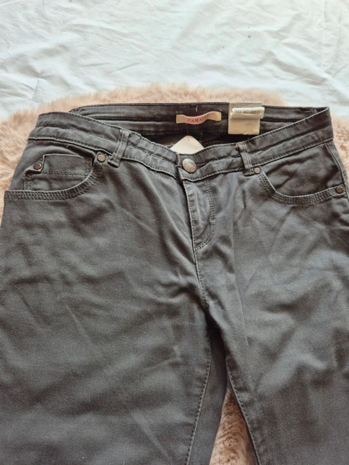 Pantalon  gris camaieu taille 34 - photo numéro 3
