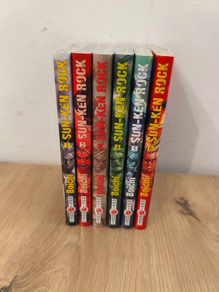 Lot Mangas Sun-Ken Rock - photo numéro 1