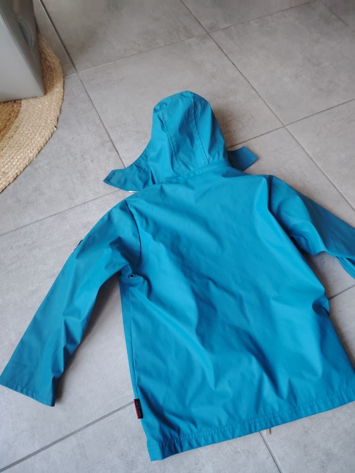 Veste de pluie bleu - photo numéro 5