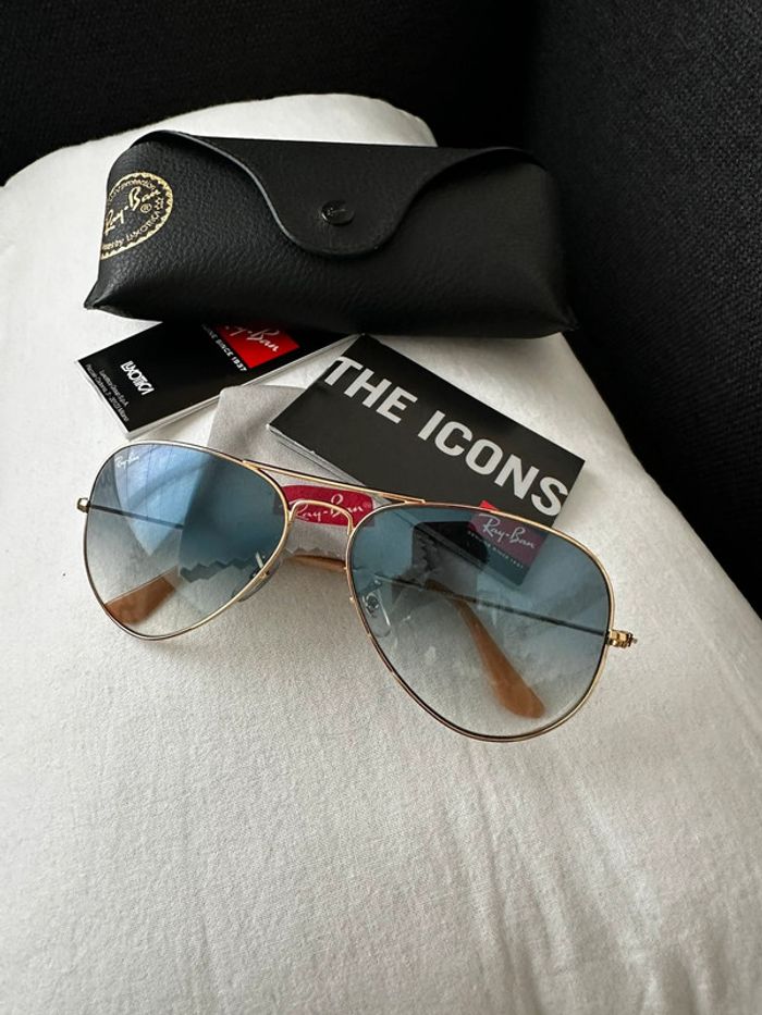 Lunette aviator ray ban neuve