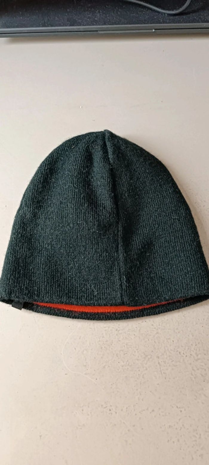 Bonnet wed'ze enfant noir et rouge 13 cm - photo numéro 3