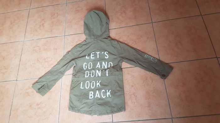 Manteau à capuche garçon 7 ans kaki Zara Boys - photo numéro 7