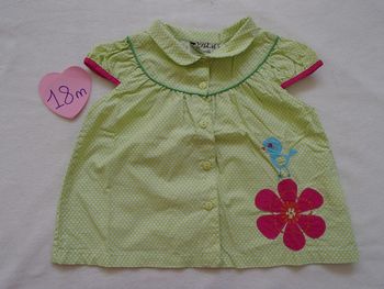 chemisier MC 18 mois