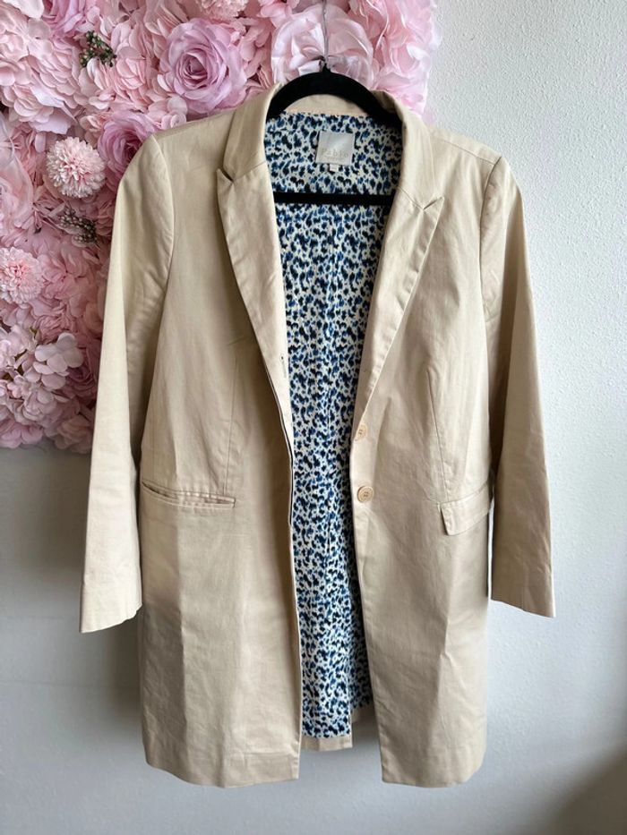 Veste beige façon trench taille 38 - Pablo - photo numéro 7