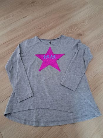 Tshirt sequins 6 ans