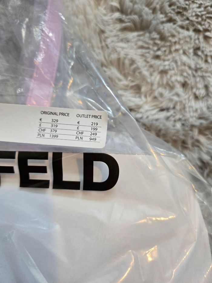 Sac cabas Karl Lagerfeld rose lilas – Neuf avec étiquette & dustbag - photo numéro 7