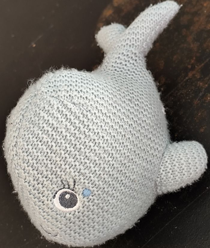 Peluche Baleine Bleue Mignonne et Douce - photo numéro 3
