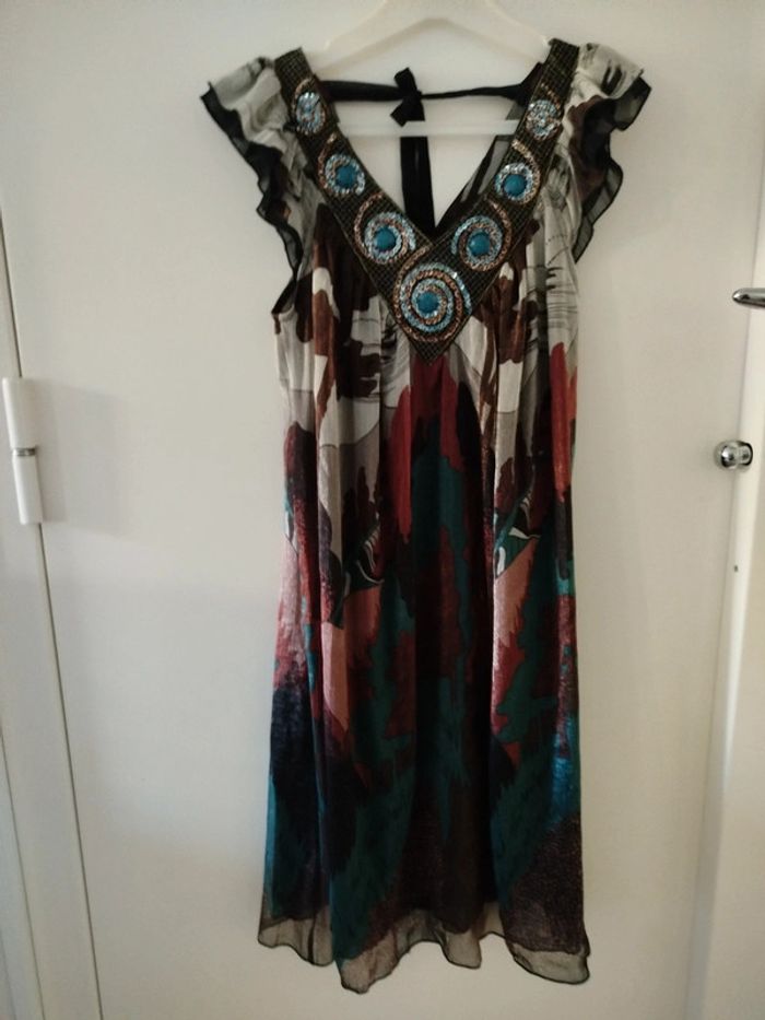 #robe#fluide#motifs - photo numéro 2