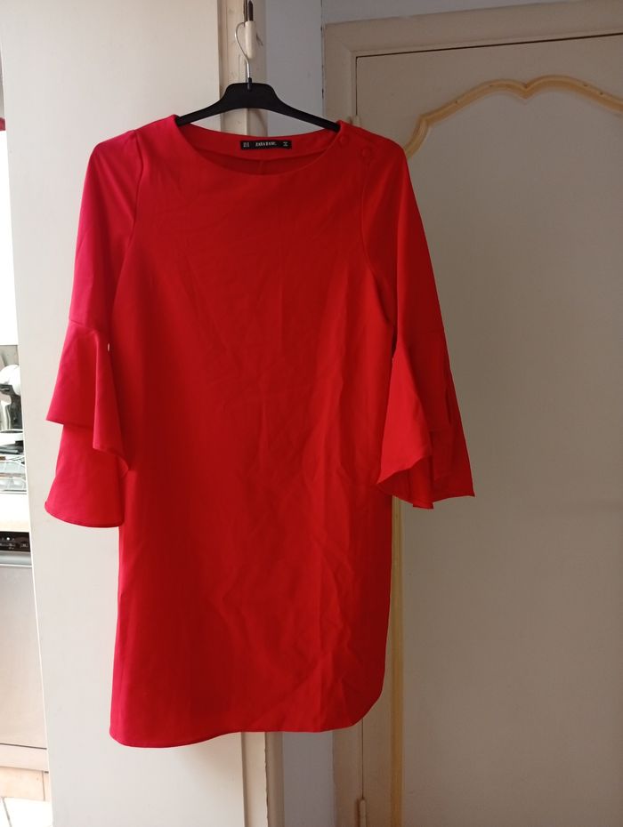 Robe Zara Rouge Taille M
