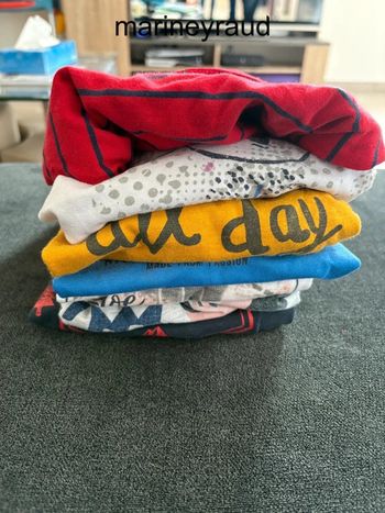 Lot de 7 t shirts manches longues