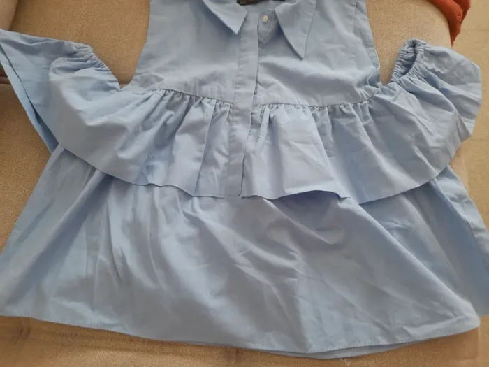 Blouse épaules dénudées neuve Zara - photo numéro 3