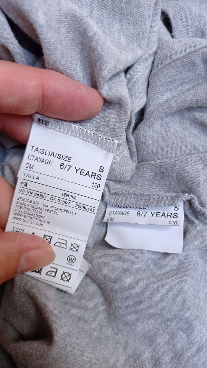 🦄 Lot 3 hauts, United Colors of Benetton, 6-7 ans - photo numéro 8