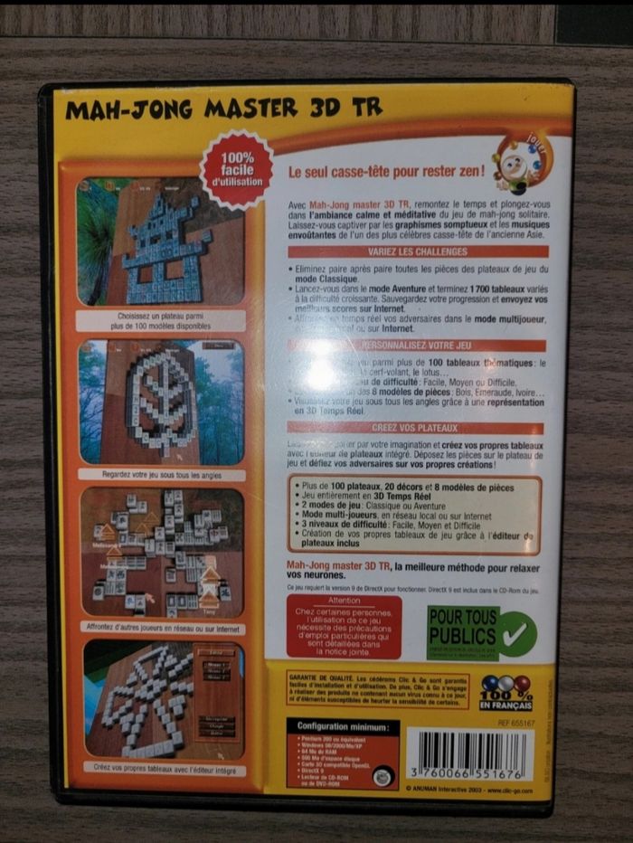 Jeu de Mah-jong pour pc - photo numéro 2