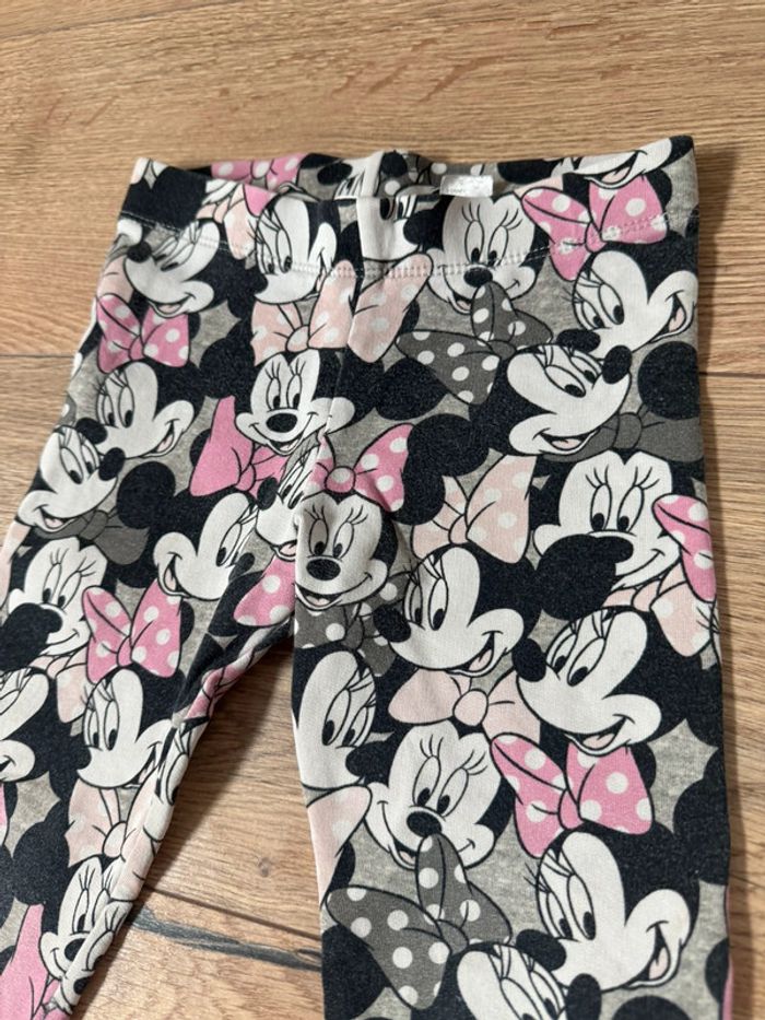 Legging fille H&M Disney Minnie taille 104 cm - photo numéro 2