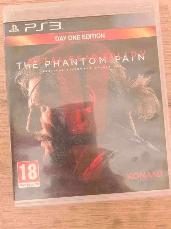 Métal  gear  solid 5  ps3