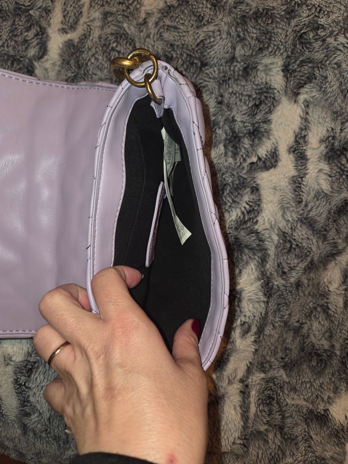 Sac matelassé lila zara - photo numéro 5
