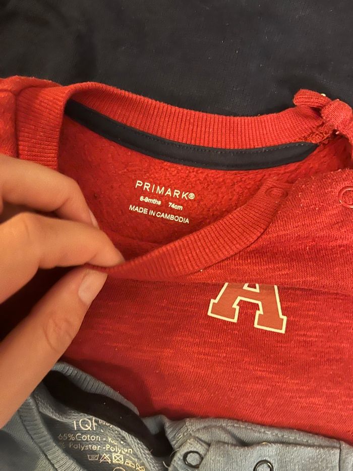 Lot pull sweat 12 mois - photo numéro 2